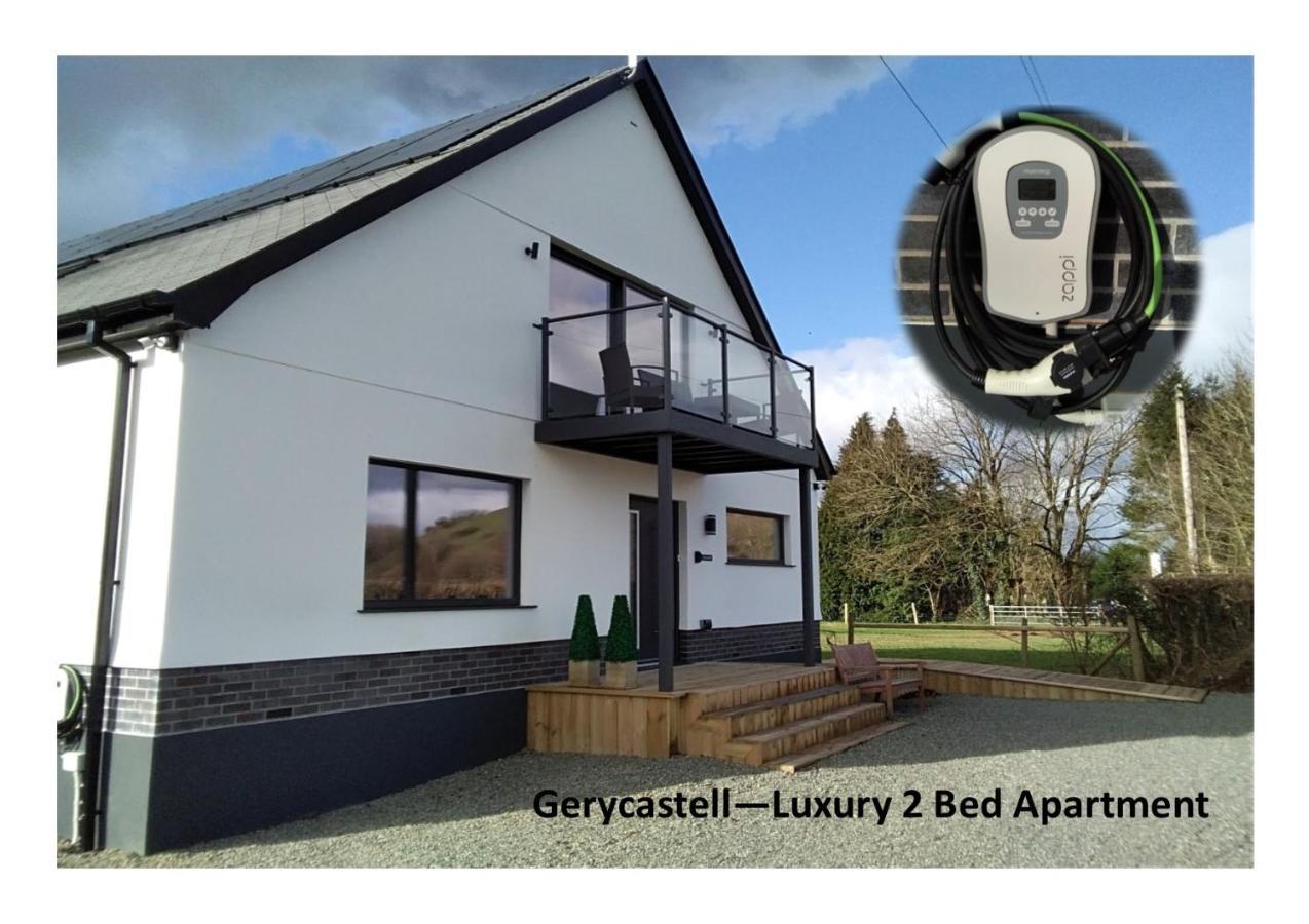 Gerycastell Luxury Holiday Apartment With Stunning Views & Ev Station Point Carmarthen Kültér fotó